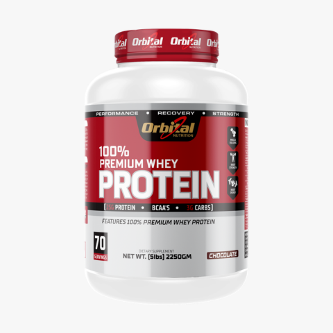 100% Premium Whey Protein Chocolate 5lbs